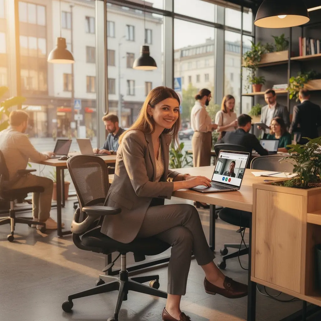 Grafika przedstawiająca strategie sukcesu zawodowego i planowania kariery.